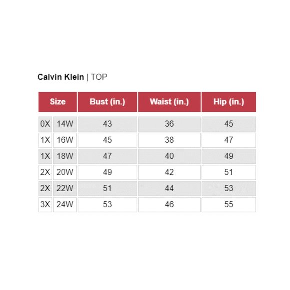 Calvin Klein Plus V-Neck Contrast Trim Zip Blouse - Picture 8 of 8